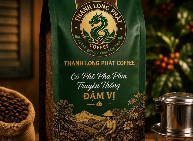 Cà Phê Pha Phin Truyền Thống  Đậm Vị 100gram