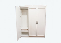 Tủ áo B1 màu trắng
