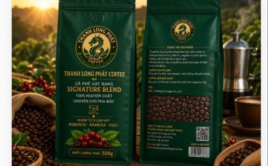 Cà Phê Rang Hạt R0BUSTA + ARABICA + CULI   500gram