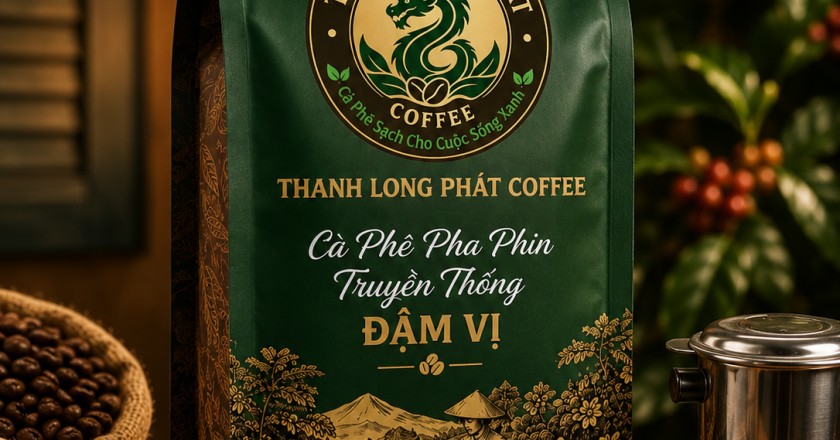 Cà Phê Pha Phin Truyền Thống  Đậm Vị 100gram