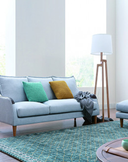 Sofa Flex 6068 - 315, 3 chỗ kèm đôn
