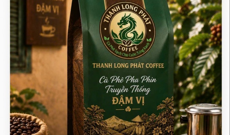 Cà Phê Pha Phin Truyền Thống  Đậm Vị 500kg