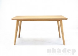 Bộ bàn ăn gỗ Bruno (1 bàn + 6 ghế)