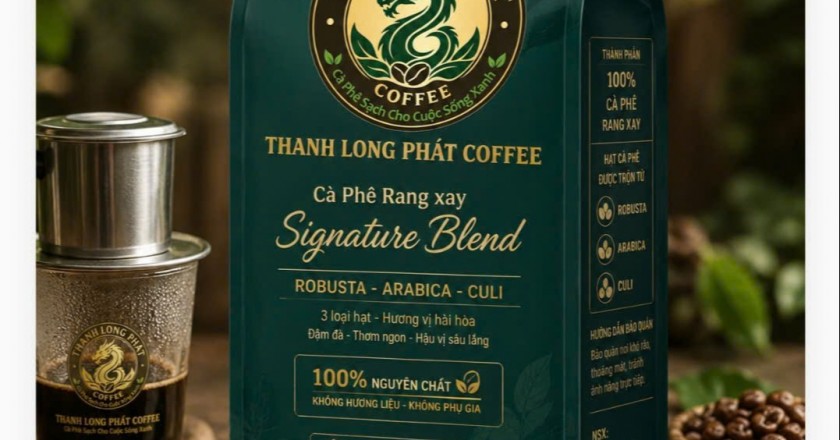 Cà phê Rang xay Signature Blend 100% Nguyên chất 500gram